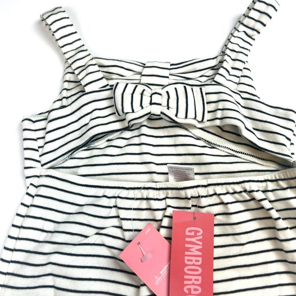 NWT Gymboree Girl Stripe Butterfly Knit Dress Size 8 - Picture 5 of 7